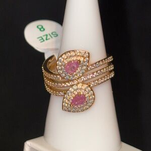 Bomb Party “Fierce Mirror” RG83574 Size 8 gold